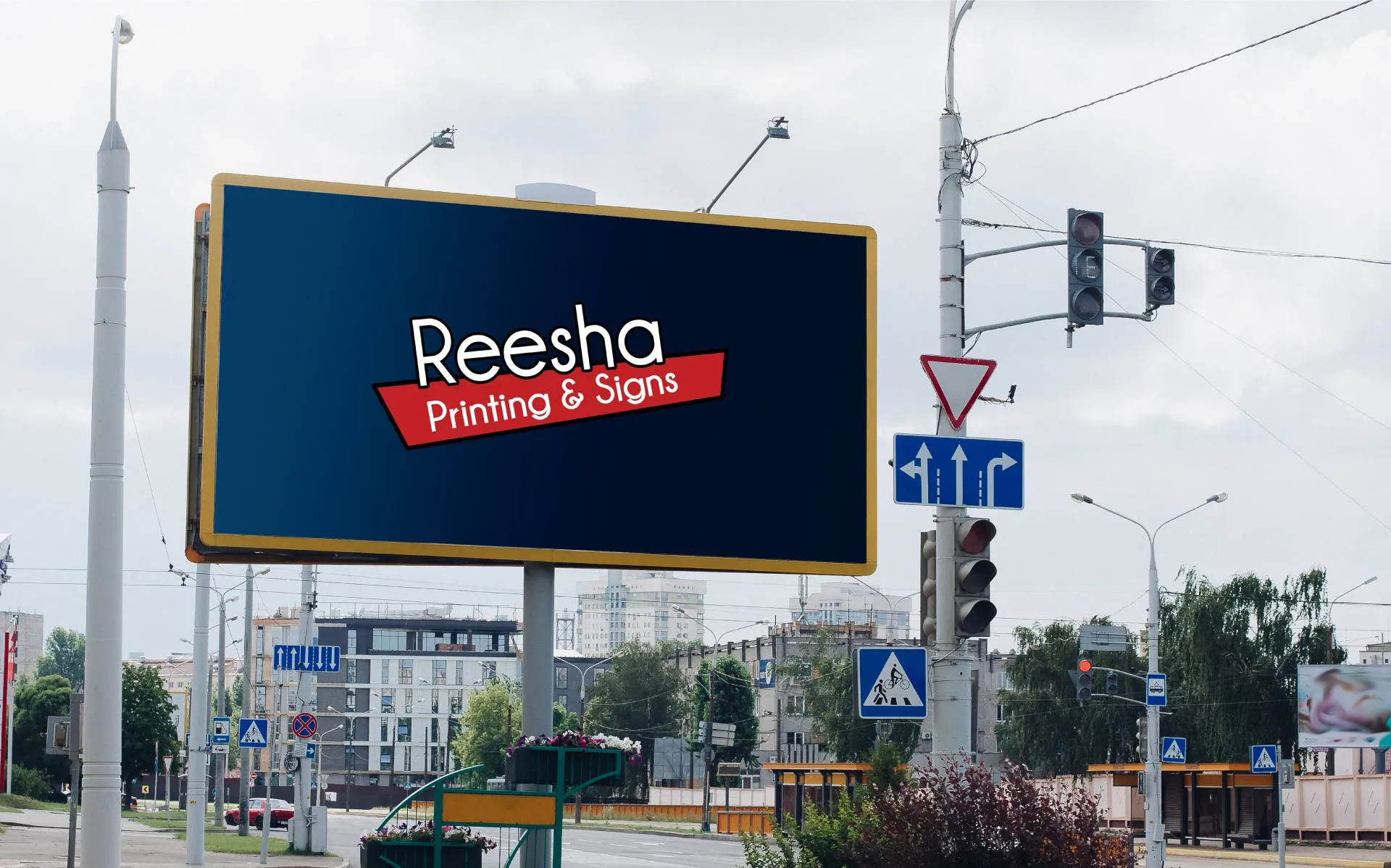 led signs Reesha printing & signs